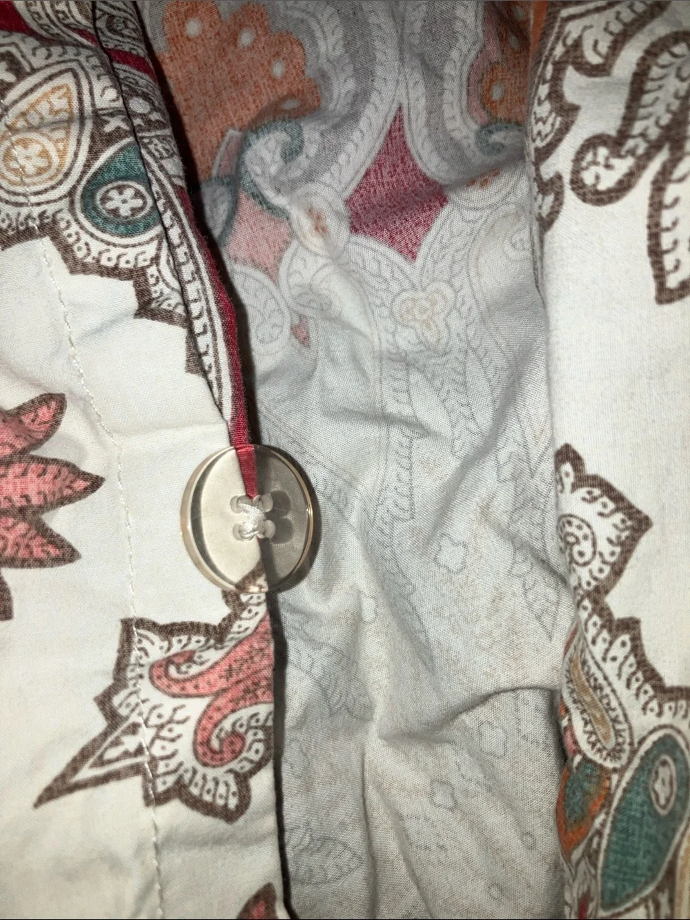 Pottery Barn Full/Queen Duvet cover
